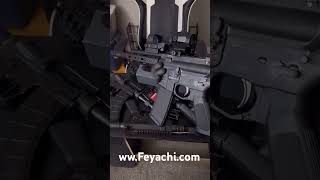 Feyachi M40 3x Red Dot Magnifier With Rs30 Reflex Sight Combo on 50 Beowulf 105 Inch Pistol Build [upl. by Nevil908]