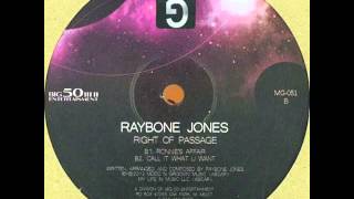 Raybone Jones  Ronnies Affair [upl. by Florina62]