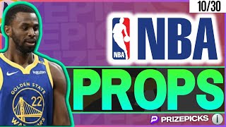 TOP NBA PLAYER PROP BETS PRIZEPICKS  UNDERDOG WEDNESDAY OCTOBER 30TH [upl. by Nomde189]