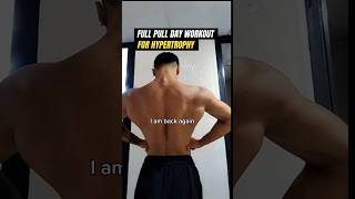 Pull day workout for hypertrophy 💪⚔️ gymmotivation workouttips nepalifitness backandbiceps [upl. by Antipas]