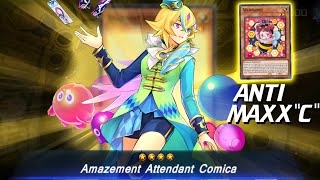 STUN DECK AND MAXX quotCquot IN THE FESTIVAL NO PROBLEM BOZO Amazement Deck YuGiOh Master Duel [upl. by Humo150]