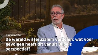 De wereld wil Jeruzalem verdelen wat voor gevolgen heeft dit vanuit Bijbels perspectief [upl. by Nodnnarb231]