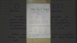 Huckel rule of aromaticity ytshorts chemistry viral latestvideo [upl. by Barrus]