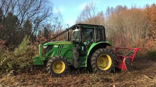 Destroçador Florestal de martelos fixos de alta produtividade Prinoth bermarthor [upl. by Punke]