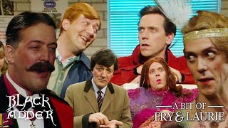 Hilarious Hugh Laurie and Stephen Fry Moments  BBC Comedy Greats [upl. by Templa]