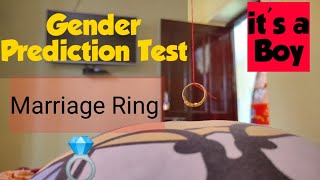 Marriage Ring 💍 Gender Pridicton its a Boy👶 [upl. by Aneet]