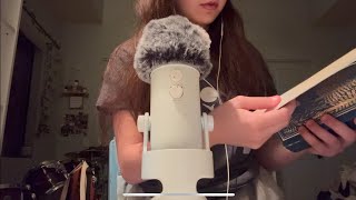 ASMR Bible reading Psalms w fuzzy mic cover [upl. by Mercier]