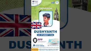 Study in the UK Dushyanths Journey to Limitless Opportunities [upl. by Sev155]