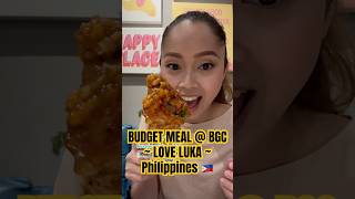 Affordable meal  BGC Philippines 🇵🇭 bgctaguig foodie greek italian philippines food ofw [upl. by Oiruam330]