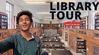 University Library Tour  University library ambience  funny vlog video [upl. by Kissie]