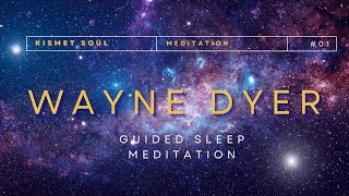 Wayne Dyer  Guided Sleep Meditation  432hz healing frequency  subliminal affirmations [upl. by Maggy]