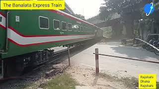 Train Underpass  Banalata Express  Intercity Dhaka  Rajshahi mohammadashrafali656 [upl. by Anelleh]