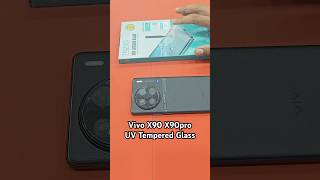 Vivo x90 X90pro Uv Tempered Glass Tranzo Liquid Ultra Clear Screen Protector Best For Display [upl. by Namolos955]