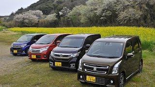 NEWワゴンR vs ライバル車を実走徹底テストツーリング！ NEW Wagon R vs KCAR TEST [upl. by Selim802]