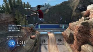 Skate 3  1260 Spin No Glitch No Grab Full 1260 at the Megapark [upl. by Irbua]