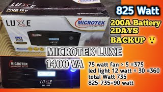 Microtek luxe inverter sw 1400 Machine Work Technology we Live Display Charging Show 😲😲😲 [upl. by Bryan]