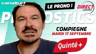 Pronostic Quinté et des courses PMU du Mardi 17 septembre 2024  En partenariat avec GenybetTurf [upl. by Mich]