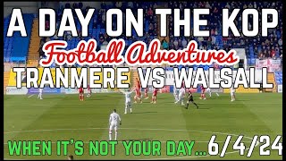 Tranmere Rovers vs Walsall  A Day on the Kop [upl. by Laurella]