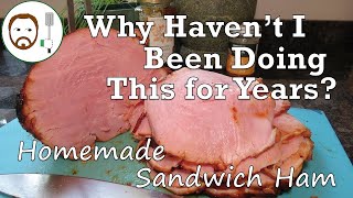 Making My Own Sandwich Ham  Cheaper and better than shop bought [upl. by Erialc]