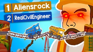 Taking REVENGE on Real Civil Engineer  Poly Bridge 3 [upl. by Behm889]