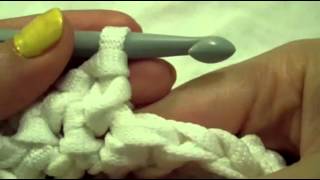 TUTORIAL PORTA TELEFONO FETTUCCIA UNCINETTOribbon crochet tutorial [upl. by Saideman]