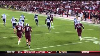 2013 USC vs UNC  Mike Davis 75 Yd TD Run [upl. by Ventura991]