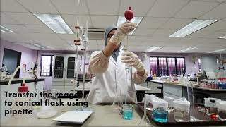 Determination of formula mass of copper salt by titration [upl. by Colligan]