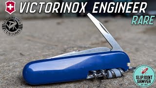 Victorinox Engineer Rare Swiss Army Knife  Discontinued Not Forgotten [upl. by Nerrej]