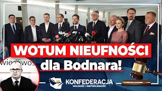 Wniosek o wotum nieufności dla Bodnara NaŻywo Bodnar Sejm [upl. by Alletsirhc]