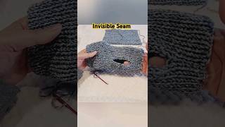 Mattress Stitch crochet sentro knitting satisfying yarn knittingmachine crocheting diycrafts [upl. by Melac]