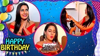 Aditi Rathore aka Avni Celebrates Her BIRTHDAY With TellyMasala  Naamkaran [upl. by Cyndy]