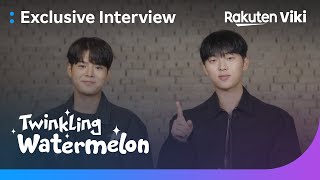 Twinkling Watermelon  Exclusive Interview with Ryeoun amp Choi Hyun Wook  Korean Drama [upl. by Cirdec]