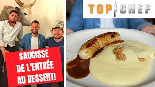 TOP CHEF  Je teste le RESTO 100  SAUCISSE de la Guerre des Restos  VLOG 1310 [upl. by Lewis]