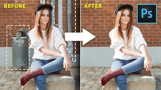 How To Remove ANYTHING From a Photo in Photoshop [upl. by Annawot]