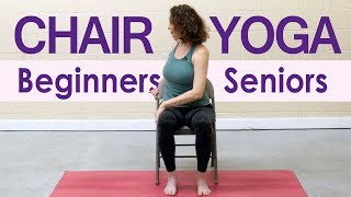 Gentle Chair Yoga for Seniors and Beginners 18 Minutes [upl. by Terle754]