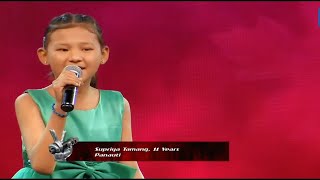 Euta Sapana Chha  Supriya Tamang  The Voice Kids🎤🎵🎤 [upl. by Ayidan]