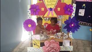 Jr kg and Sr kg Rakshabandhan celebration at our lakshmi kidz pre school Tvs nagar Madurai [upl. by Annaej]