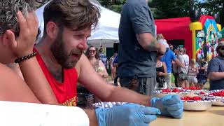 60 Carolina Reaper Chilli Pepper New England Hot Sauce Fest [upl. by Aibsel]