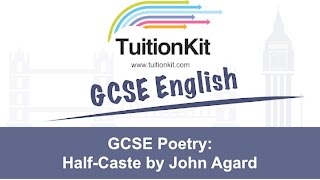 GCSE Poetry Everything you need to know about HalfCaste by John Agard [upl. by Yeruoc711]