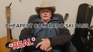 Cheapest Colorado Ski Pass [upl. by Stanfill446]