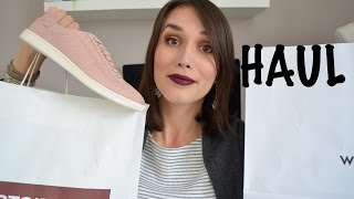 HAUL soldes hiver 2017 Caroll Comptoir des Cotonniers Camaïeu [upl. by Dobrinsky]