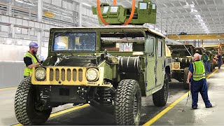 Inside Massive Factory Upgrading Tons of US Army Humvees [upl. by Ahtnicaj117]