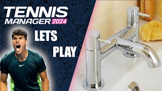 TM24  NEW SERIES  Lets Play  TAPS FIRST TOURNAMENT  Tennis Manager 2024  Episode 2 [upl. by Nahguav]