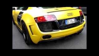 Audi R8 Prior Design loud rev accelerations MASSIVE SOUND [upl. by Latricia171]