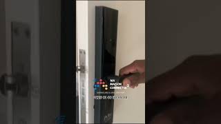 Installation de serrure semiautomatique par Ma maison connectée ci🇨🇮🇨🇮🚪🛡️ [upl. by Ainalem]