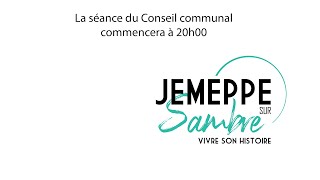 Conseil Communal de JemeppesurSambre  02092024 [upl. by Anialad518]