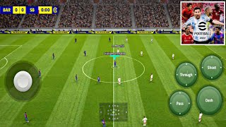 EFOOTBALL 2022 MOBILE  FIRST GAMEPLAY [upl. by Bock]