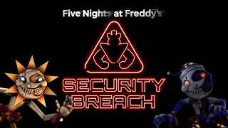 PERFECT 1 Hour Loop Daycare theme  FNAF Security Breach OST [upl. by Alekehs]