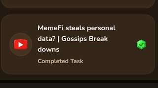 Memefi video code Memefi steals personal data 4 Sep Memefi video code [upl. by Yesnel]