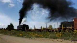 Peninsular Railway 16 Steam Day at Johns Prairie June 1996 [upl. by Milinda272]